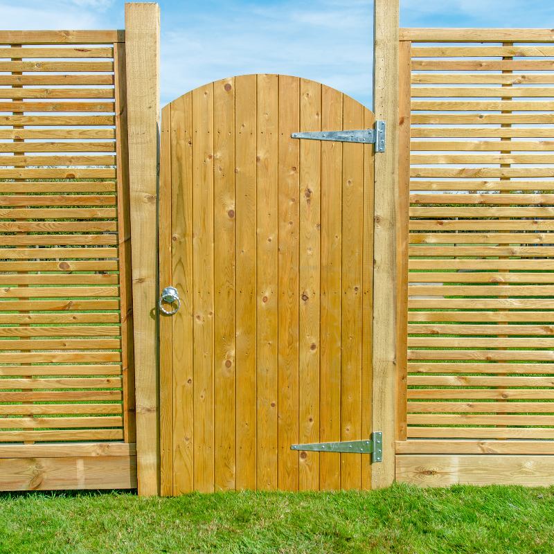 Arched Tongue And Groove Garden Gate M Mm